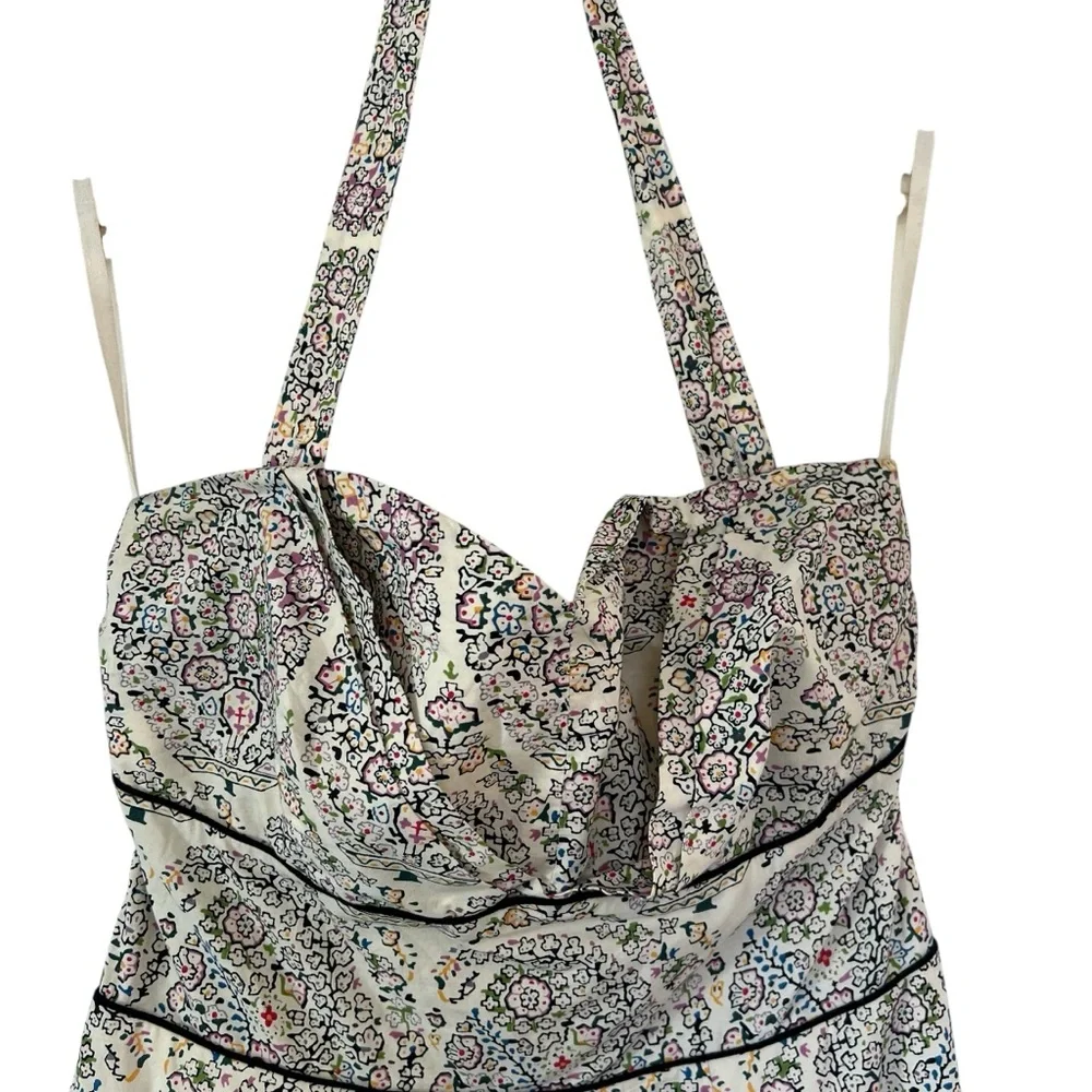 Floral Halter Dress - Picture 4 of 9